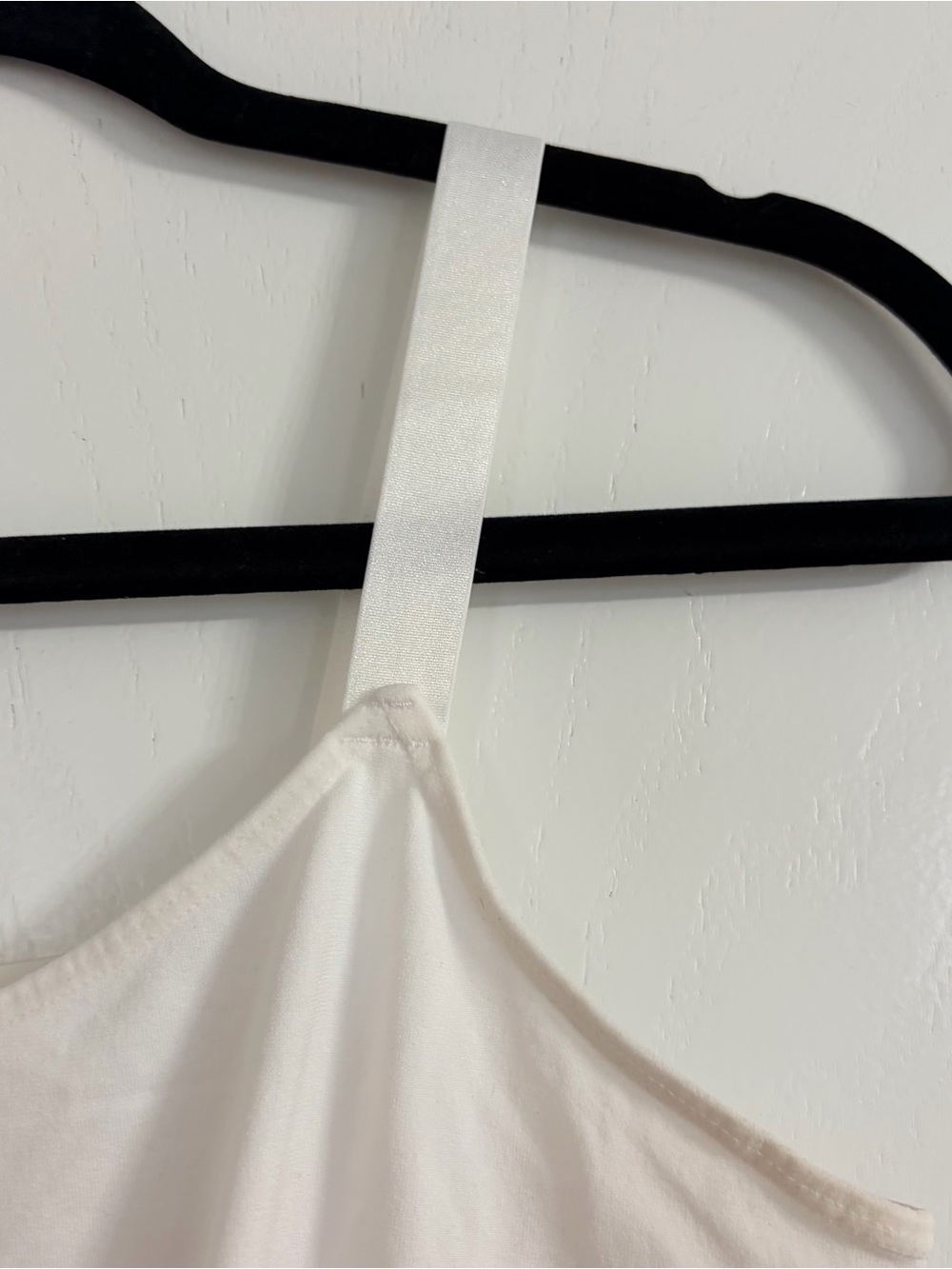 White Women's Tank Top - Classic Everyday Layering - Picture 3 of 5